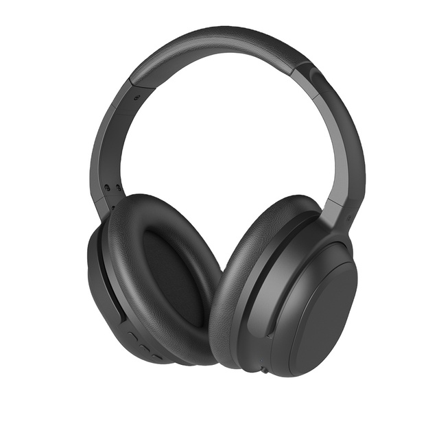 Qualcomm Bluetooth 5.3 ANC Headphones with Digital Display 40H Playtime 700mAh Wireless Over-Ear Headset