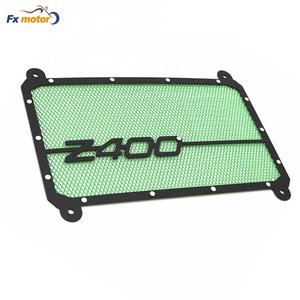 Actory irect ALE adiradiator rirille rotrotector uuard ccccessories taintainless teteel For awawasaki inja400 z400 - Product Image 1