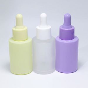 ขวดแก้วหยดสีชมพู ฟ้า และสีเหลืองอำพัน ขนาด 30 มล. สำหรับเซรั่มบำรุงผิวและน้ำมันหอมระเหย มีสินค้าในสต็อก - Product Image 2