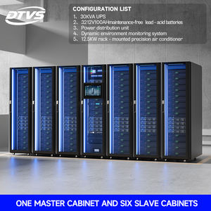 Système de rack de serveur modulaire intelligent DTVS Armoire réseau Micro-module Solution de confinement d'allée Centres de données Stock Acier SPCC ISO - Product Image 2