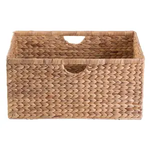 Kingwillow Hand Woven Bamboo Small Gifts christmas women hamper Spa Fruit Gift Set Luxury Gift Basket packaging
