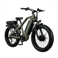 Fabrika OEM Toplu Sipariş 26 İnç Çift Motorlu 3 Bataryalı 60V 40AH Uzun Menzilli E-bisiklet Büyük Güçlü Şişman Tekerlekli E-bisiklet Elektrikli Şişman Tekerlekli Bisiklet
