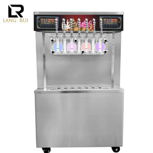 Macchina per Gelato Soft Serve Commerciale 4+3 Gusti Misti - Automatica per Ristoranti e Caffetterie - Product Image 1