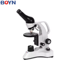 Microscope d'éducation de haute qualité, lentille d'objectif fabriqué en chine avec le meilleur prix, 100x 60X 40X 10X