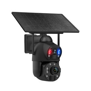 Cámara de Vigilancia con Energía Solar, Zoom 36x, Visión Nocturna, Uso Interior y Exterior, Almacenamiento en la Nube, Soporte para Intercomunicador, Metal y Plástico - Product Image 1