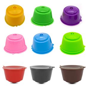 Capsule de café réutilisable Nespresso pour <span class=keywords><strong>Dolce</strong></span> Gusto, filtre à café rechargeable, cuillère, brosse, paniers filtrants - Product Image 4
