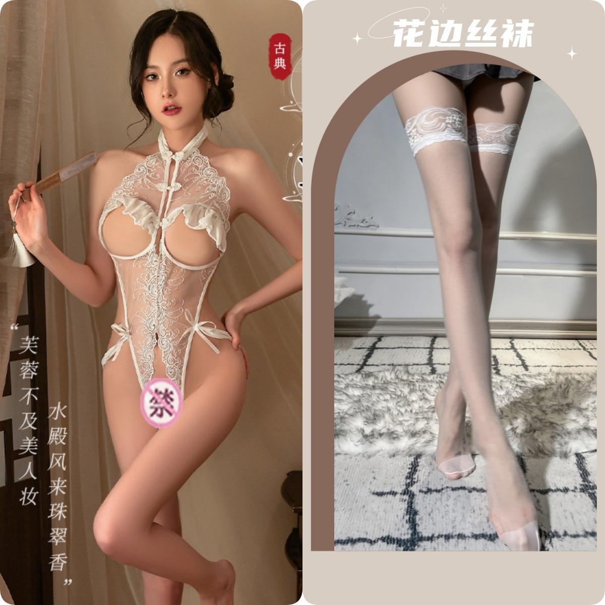 White + White Stockings