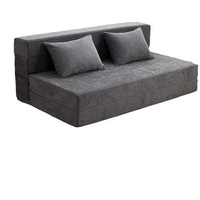 Canapé-lit d'angle moderne en mousse haute densité, portable et moelleux, pour chambre, salon, salle de bain, atelier, hôtel et centre commercial