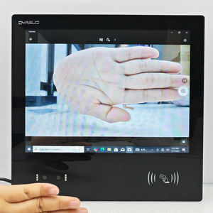 Промышленный безвентиляторный панельный ПК 15 дюймов с емкостным сенсорным экраном, считывателем <span class=keywords><strong>RFID</strong></span> 13,56 МГц и биометрическим распознаванием вен ладони, корпус из алюминиевого сплава - Product Image 2