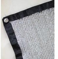 70% Maille réfléchissante en tissu d'ombre avec œillets, revêtement de protection en tissu pare-soleil