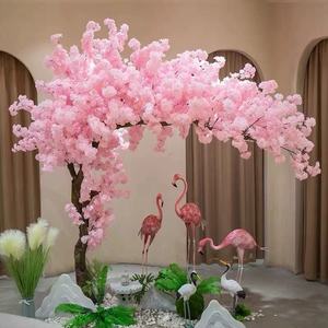 Arbre de <span class=keywords><strong>cerisier</strong></span> artificiel personnalisé haut de gamme, grand arbre à souhaits pour décoration intérieure et extérieure, décoration japonaise, remise de diplôme, mariage - Product Image 2