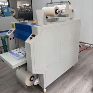 DH-13 automatique alimentation et coupe rouleau papier <span class=keywords><strong>machine</strong></span> à plastifier laminateur à chaud feuille <span class=keywords><strong>machine</strong></span> à plastifier - Product Image 3