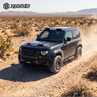 Accesorios Exteriores para Auto, Luz Superior ABS para Todoterreno, Actualización de Luz de Techo, Apta para Land Rover Defender 110 L663