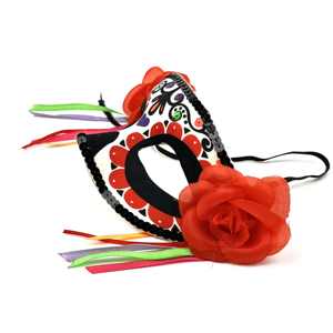 Effrayant Classique MASKl-like Mexicain Jour de la Terre Festival Masque Costume Accessoires - Product Image 4