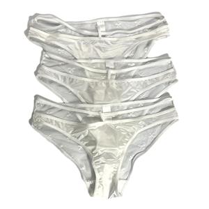 <span class=keywords><strong>Slip</strong></span> in pizzo da donna in cotone con cavallo caldo puro desiderio da ragazza garza netta <span class=keywords><strong>senza</strong></span> lasciare traccia a vita bassa biancheria intima trasparente per donna - Product Image 1