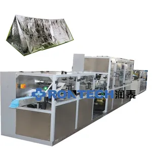 2022 Rontech Disposable Emergency Blanket Folding Machine Machines And Equipment For The Dairy Industry Product