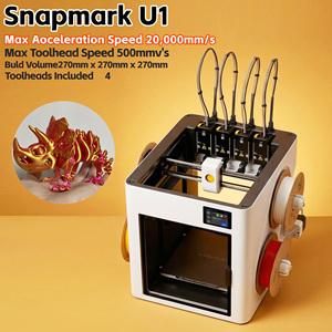 เครื่องพิมพ์สามมิติ Snapmaker U1 รุ่นนานาชาติ ปลดล็อค รองรับการกู้คืนข้อมูลเมื่อไฟดับ คุ้มค่าคุ้มราคา - Product Image 1