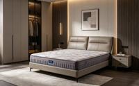 Matelas sur mesure ODM/OEM pour hôtel, fabriqué en Chine, avec ressorts ensachés, Euro Top, en mousse à mémoire de forme, tailles Queen et King