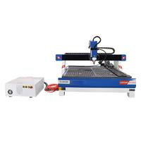 1200*1200mm/1200*2400mm/1300*2500mm área de trabajo Cnc enrutador máquina 3 ejes 4 ejes para madera de proceso, aluminio, pvc, enrutador Cnc de plástico