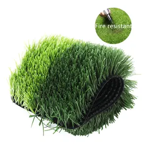 A buon mercato cinese erba artificiale tappeto erboso campo da calcio tappeto erboso in vendita 50mm erba finta calcio erba artificiale