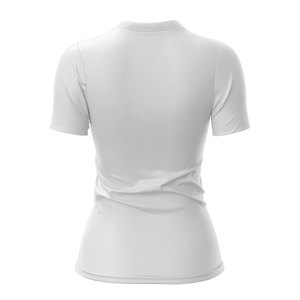 Women's Spandex/Polyester Short Sleeve Sport Compression Shirt Breathable Quick Dry Eco-Friendly - Product Image 3