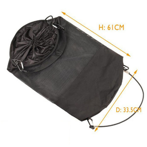 Bolsas de basura para envíos transfronterizos, bolsas de almacenamiento de malla transpirable, bolsas organizadoras plegables para cruceros, bolsas de basura para playa. - Product Image 2