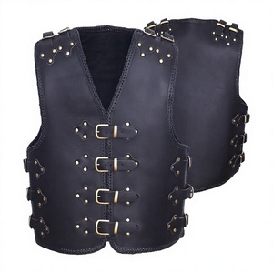 Gilet de course pour hommes, col en V, avec boucle sur le devant, vêtement d'extérieur, logo personnalisé, collection printemps - Product Image 4