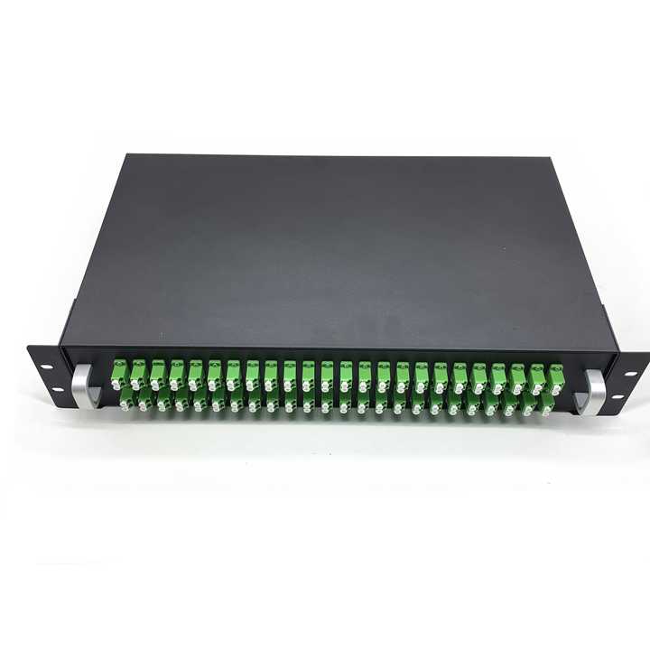 Fiber Optic Patch Panel Rack Mount - 96 LC FO Patch Panel