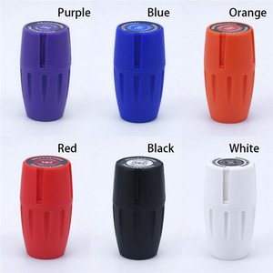 カスタムステッカー軽量製品卸売スモークショップ製品タバコローリングペーパー3部プラスチックハーブグラインダーとジャーを1つに - Product Image 6