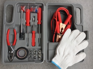 BEST LINE Technology Herramienta de emergencia en carretera y kit automático-30 piezas con <span class=keywords><strong>coche</strong></span> universal, cables de puente de 2M Batería más barata - Product Image 6