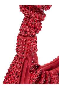 Sac design de haute qualité JW Pei poignée froissée cristaux rouges Gabbi sac à main doublé à l'intérieur avec poche pour cartes - Product Image 4