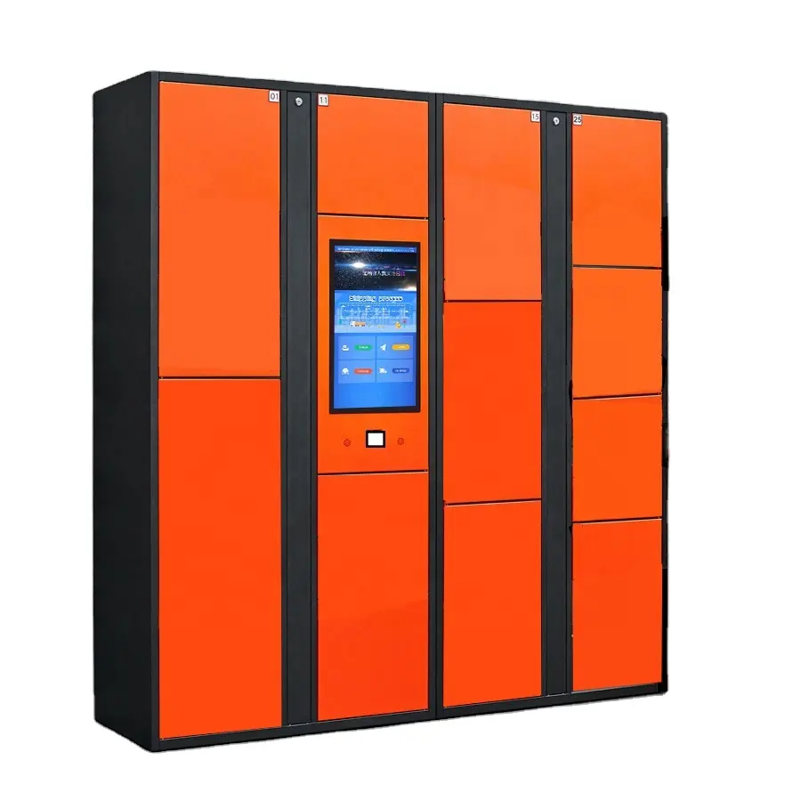 Baiwei luggage locker self service parcel locker smart locker cabinet for luggage