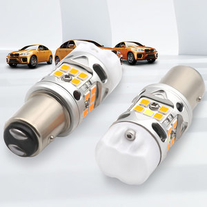 2023 Popular CANbus luz de freno de coche DRL lámpara de señal de giro 1157 bay15d Auto bombillas LED accesorios de coche - Product Image 1