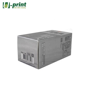 Oem ODM Tùy chỉnh hình chữ nhật sinh thái thân thiện sang trọng gấp giấy carton hộp quà nhỏ Matt Cán dập nổi siêu thị - Product Image 4