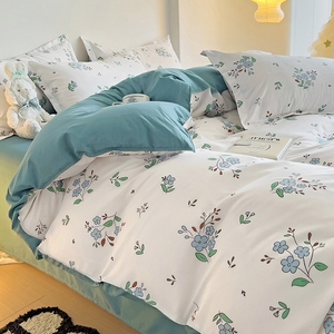 Hoa Hướng Dương Mềm Chải Đào Da Vải Bohemian Bộ Đồ Giường Duvet Cover Bộ - Product Image 4
