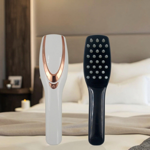 Electric Vibration Scalp Massage Claw Rechargeable LED Light Hair Care <b>Smooth</b> Comb Relax Stress Relief Head Massager Instrument - Product Image 1