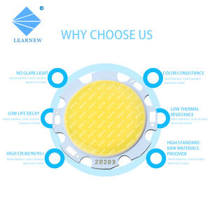 Profissional 2820 Flor De Alumínio COB <span class=keywords><strong>LED</strong></span> Chip 3w <span class=keywords><strong>5w</strong></span> 7w 10w 15w 20w 25w 30w Luz 28*20mm Flip Chip COB LEDs Lâmpada - Product Image 3