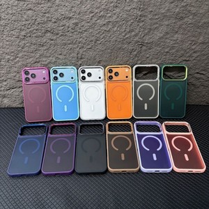 เคสโทรศัพท์มือถือแม่เหล็กแบบด้านคุณภาพสูงสำหรับ iPhone 18 Pro Max 17 16 15  แบบโปร่งแสง รองรับการชาร์จไร้สาย - Product Image 1