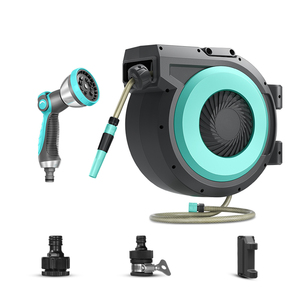 <span class=keywords><strong>Enrouleur</strong></span> de <span class=keywords><strong>tuyau</strong></span> rétractable <span class=keywords><strong>automatique</strong></span> Durable de haute qualité de 30m ensemble de chariot <span class=keywords><strong>d</strong></span>'<span class=keywords><strong>enrouleur</strong></span> de <span class=keywords><strong>tuyau</strong></span> <span class=keywords><strong>d</strong></span>'eau monté au mur/au sol - Product Image 2
