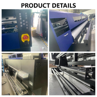 Imprimante à sublimation haute vitesse 3,2 m à 4 têtes I3200-A1, machine d'impression numérique textile grand format