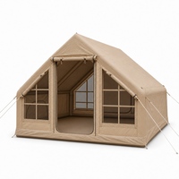 Tente de camping familiale compacte 6 personnes ㎡   Tente gonflable 2x3m en Oxford 420D PU3000mm imperméable et légère pour des escapades rapides