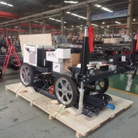 Machine de nivellement laser à commande d'altitude et planification de site avec démarrage à un bouton