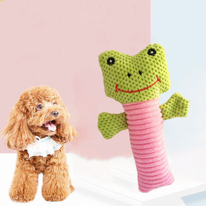 CPC üreticisi özel peluş köpek oyuncaklar yeni sevimli yumuşak Pet oyuncak seti gıcırtılı interaktif çiğnemek köpek oyuncaklar köpekler için agresif Chewers - Product Image 4