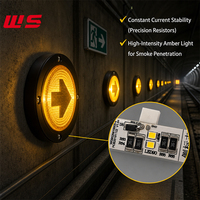 Fabricant chinois de lampes de métro résistantes aux flammes certifiées IRIS, avec marquage latéral LED pour assemblage SMT, vente en gros, DC110V, PCB