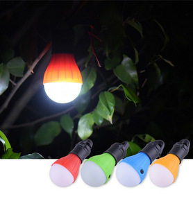 Lanterne d'ampoule de tente suspendue à LED pour l'extérieur avec lumière blanche neutre étanche IP65 pour le camping et la randonnée-Durable et portable - Product Image 1