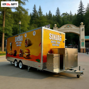 Remolque Móvil para Catering de Eventos, Carro de Comida Rápida con Cocina Completa, Carrito de Concesiones para Festivales, Acero Inoxidable y Fibra de Vidrio - Product Image 5