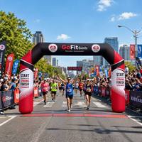 Arche de ballons gonflables scellée, imperméable, coupe-vent, durable, certifiée CE, avec impression numérique personnalisée pour la publicité, garantie de 2 ans, OEM