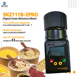 SKZ111B-2PRO Humidimètre de Grains Multilingue Certifié CE de Niveau Industriel pour Graines Oléagineuses et Céréales (5-25%) pour Usine de Transformation Alimentaire - Product Image 4