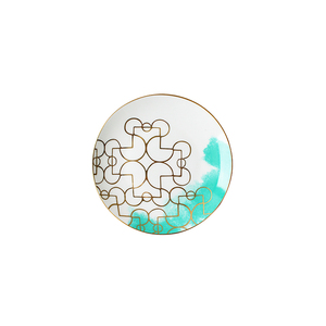 Service de vaisselle en porcelaine Arcopal à motifs géométriques, idéal pour les mariages, la décoration et les restaurants (assiettes de présentation, plats) - Product Image 2