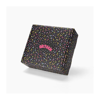 Couleur imprimée personnalisée chocolat donut alimentaire personnalisé bonbons boîtes en carton ondulé taille personnalisée emballage de papier pour boîte de papier de collation